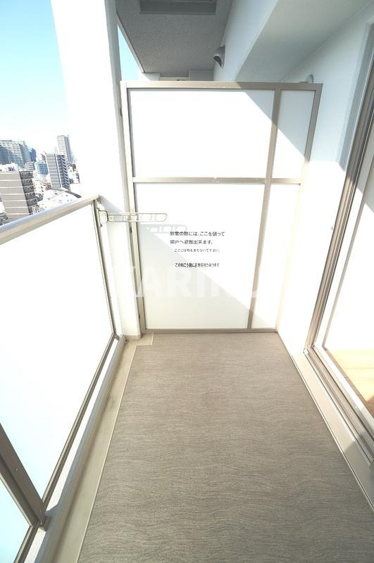 サムティ都島Northのバルコニー