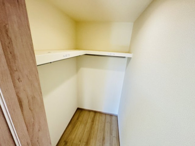 【収納】 | 松戸市小金原７丁目新築戸建【栗ヶ沢小学校：4分】 | 7.5帖寝室・ウォークインクローゼット