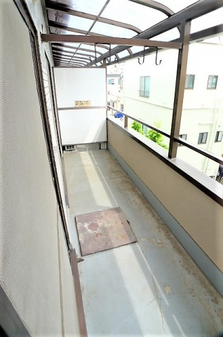 ドルフみずほ台のバルコニー