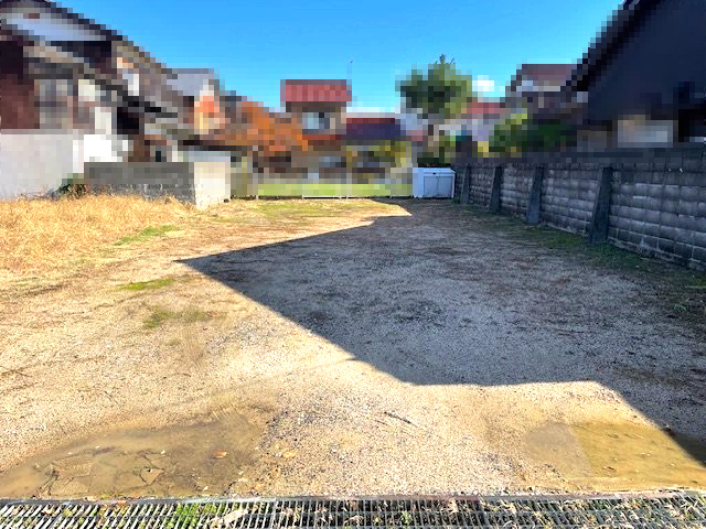 敦賀市三島町二丁目101坪土地の外観