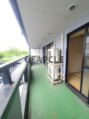 【バルコニー】 | グリーンヴィレッジ吉田 | 落ち着いた時間を過ごせるバルコニーです