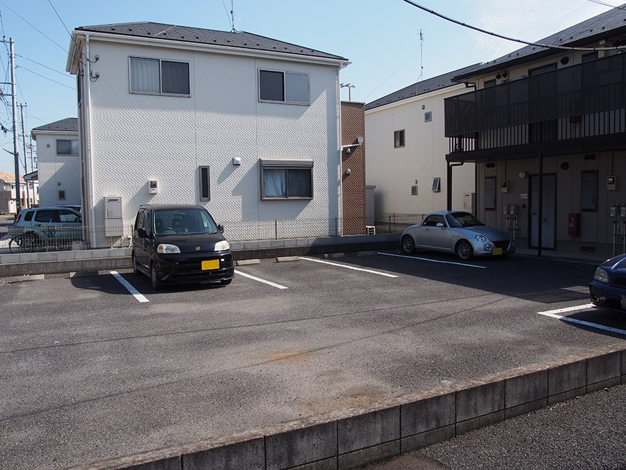 飯能市大字笠縫のアパートの外観