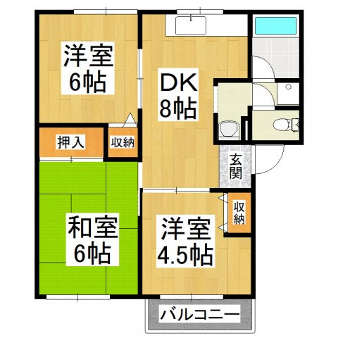 【間取り】 | サンフル狭山