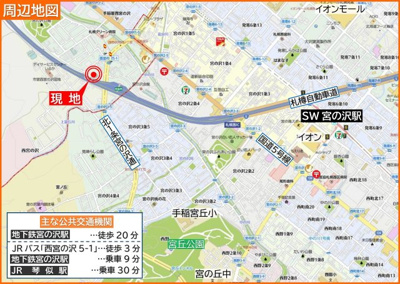 【地図】 | アプロード宮丘公園