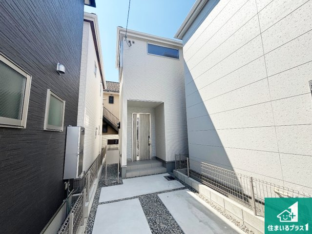 大阪市東住吉区住道矢田　第20期　新築一戸建ての外観|安心の10年保証！外観を美しく保ち、雨水で汚れを落とします！気になることがありましたら、お気軽にお問い合わせください！