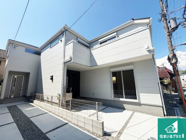 大阪市東住吉区住道矢田　第20期　新築一戸建ての外観|安心の10年保証！外観を美しく保ち、雨水で汚れを落とします！気になることがありましたら、お気軽にお問い合わせください！