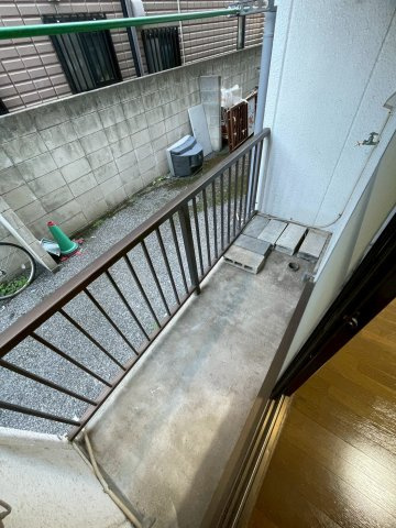 カーサＫＳのバルコニー