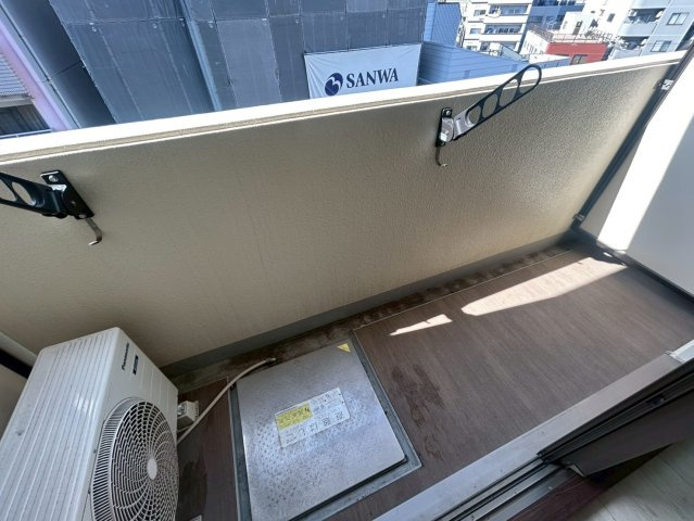 AQUA GALAXYのバルコニー