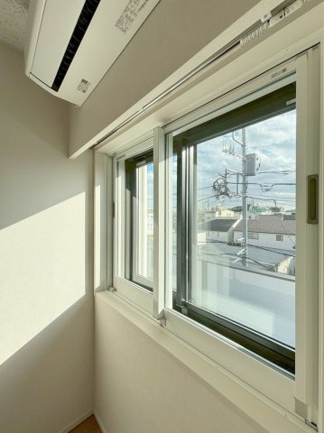 「防音マンション」プラネソシエプラス桜台の設備|2重サッシです
