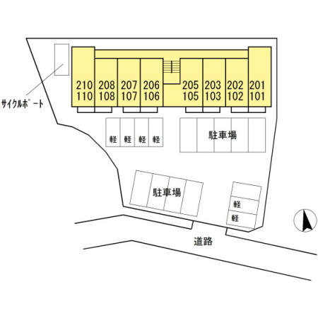 セイリンの駐車場|駐車スペースもあります☆