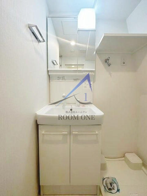 リライア東京イーストレジデンスの洗面所|洗面台です。