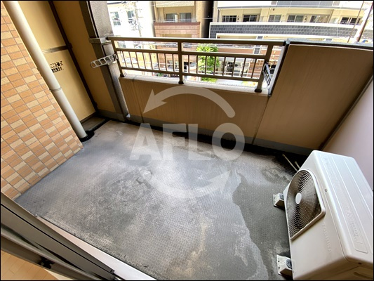 クラウンハイム北心斎橋フラワーコートのバルコニー|クラウンハイム北心斎橋フラワーコート　バルコニー