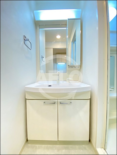 クラウンハイム北心斎橋フラワーコートの洗面所|クラウンハイム北心斎橋フラワーコート　独立洗面台