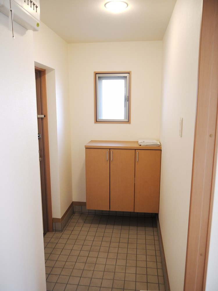 駅前パレスの玄関