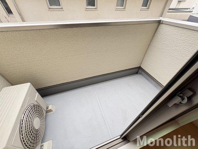 クレースト忠岡のバルコニー