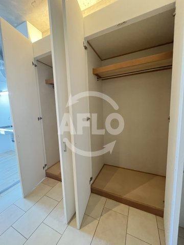 アーデンタワー南堀江の収納|アーデンタワー南堀江　クローゼット