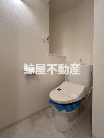レジディア三越前のトイレ|落ち着いたトイレです