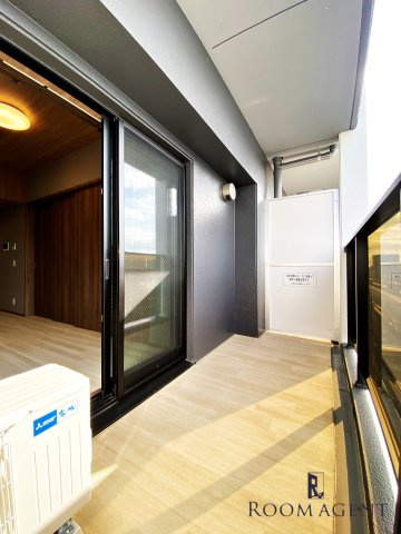 メイクスWアート金山ウエストのバルコニー