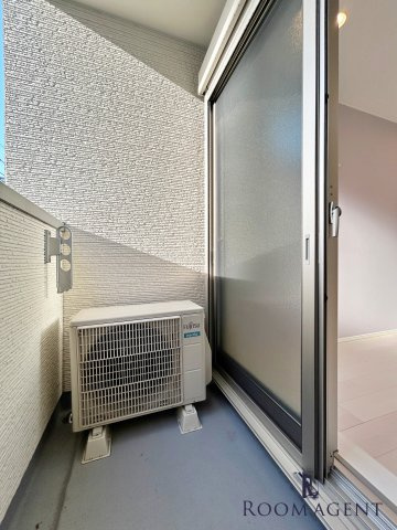 ハーモニーテラス十番Ⅱのバルコニー