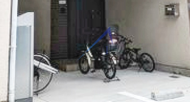 豊田ハイツのその他共用部分|駐輪スペースです。