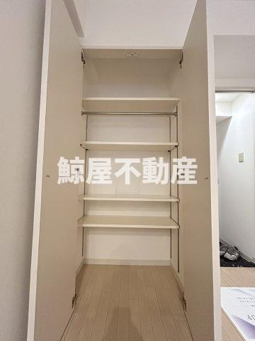 レジディア三越前の収納|収納のためのスペースです