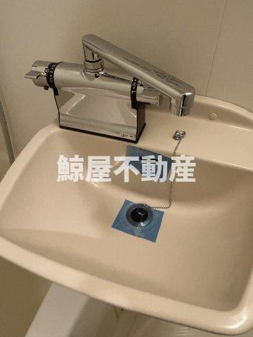 レジディア三越前の洗面所|脱衣スペースもあります
