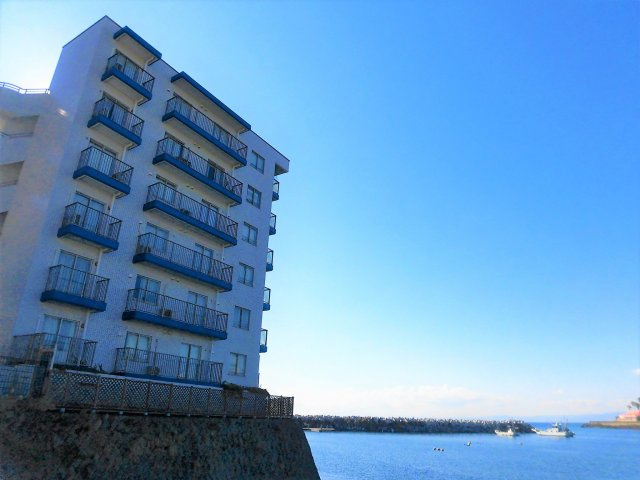 海まで1分！東急ドエル・アルス逗子ウィングコースト3階の周辺|オーシャンフロント