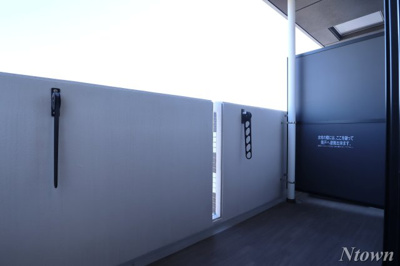 【バルコニー】 | Primal千種stelo | 開放的で明るい空間を演出してくれるバルコニーです