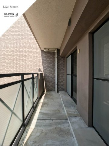 パグーロ東平尾のバルコニー