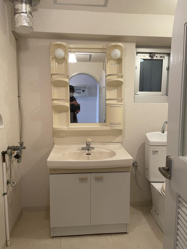 芦屋アーバンライフの洗面所