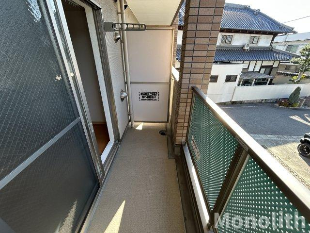 ハッピーライフのバルコニー