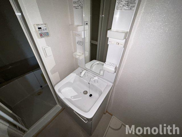 ハッピーライフの洗面所