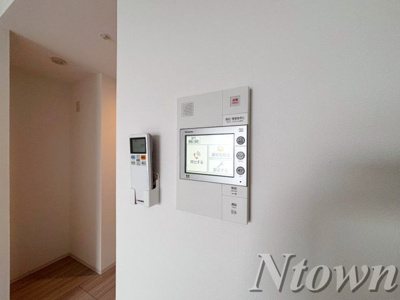 【セキュリティ】 | S-RESIDENCE烏森aureate(オリート) | モニター付きインターホンです