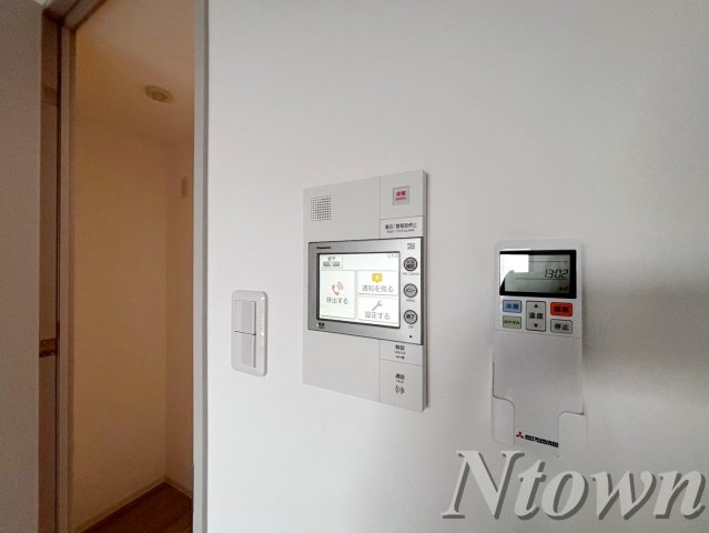 【セキュリティ】 | S-RESIDENCE烏森aureate(オリート) | モニター付きインターホンです