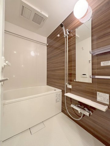 「防音マンション」プラネソシエプラス桜台の浴室|きれいなお風呂です