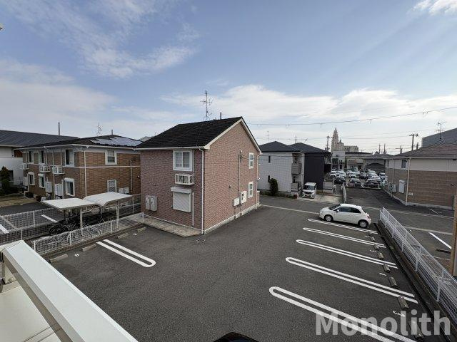 グリンアベニューAのバルコニー