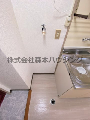 【設備】 | 　水野ビル | 室内洗濯機置き場です