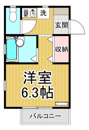 クオリティ宝塚の間取り