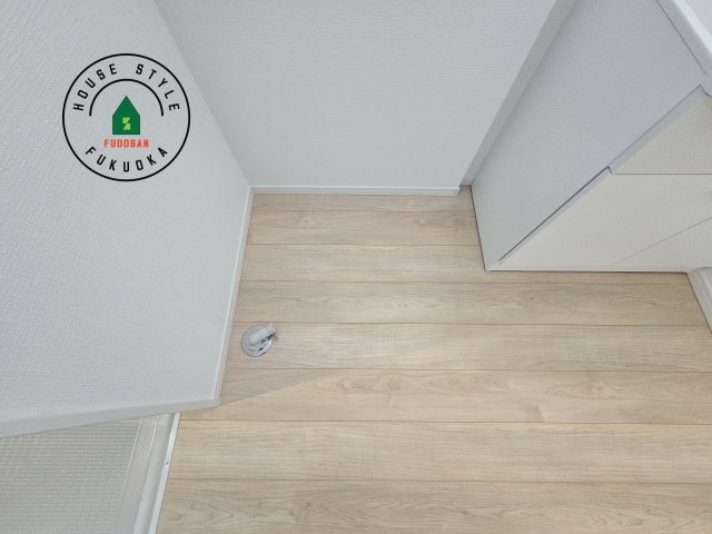 福岡市南区西長住1丁目第4-2棟（1号棟）のランドリースペース|ランドリースペースは広さもたっぷり。