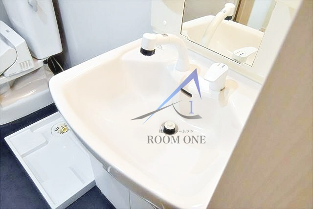 シャルム赤塚の洗面所|洗面台です。