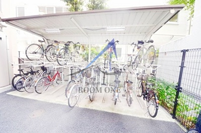 アクロス文京のその他共用部分|駐輪場です。