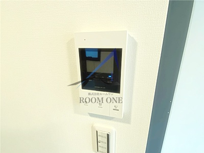 パークヒルズザ・名主の滝公園のセキュリティ|モニター付きインターホンです。