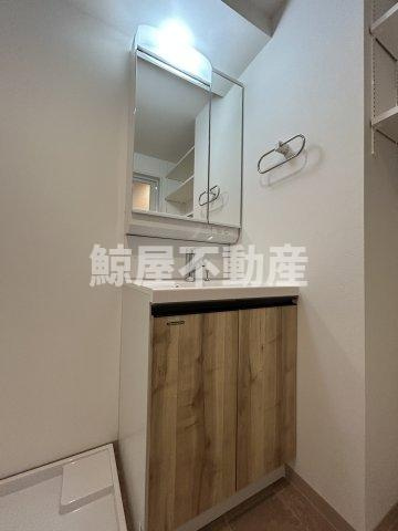 コンポジット清澄ウエストの独立洗面台