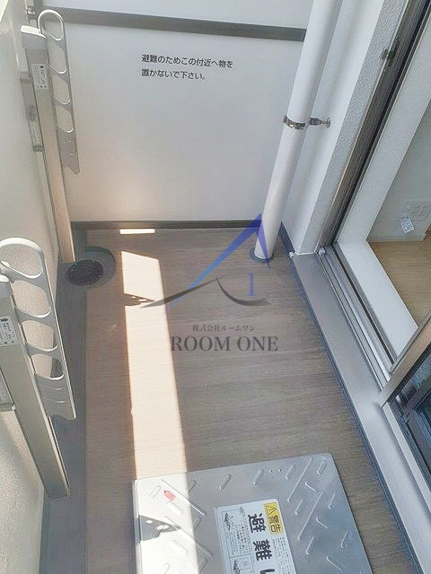 サニーメゾンオオハシのバルコニー|バルコニーです。