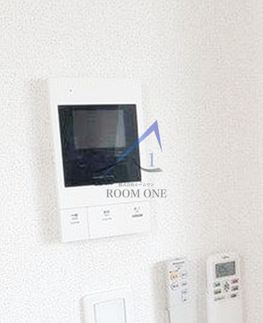 サニーメゾンオオハシのセキュリティ|モニター付きインターホンです。