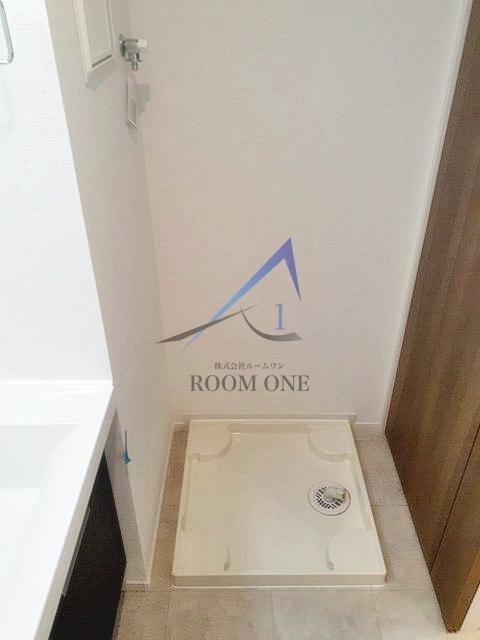 サニーメゾンオオハシの設備|洗濯機置き場です。