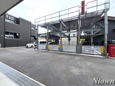 【駐車場】 | S-RESIDENCE豊国通 | 駐車場完備です