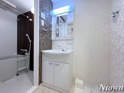 【独立洗面台】 | S-RESIDENCE豊国通 | 独立洗面台、朝の身支度には欠かせません