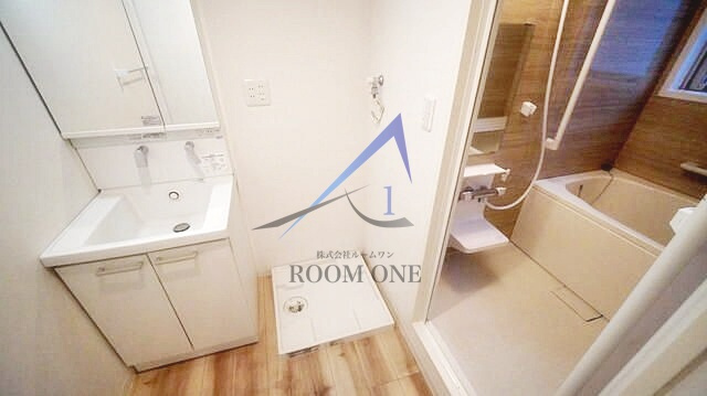 シャトウ中野アネックスの洗面所|洗面台です。