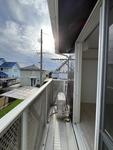 ファミール中島のバルコニー